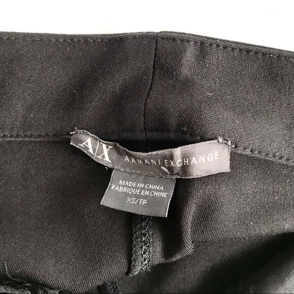A/X Armani Exchange Faux Suede panel Legging  XS - Picture 7 of 8